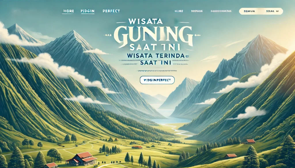 Wisata Gunung Terindah Saat Ini
