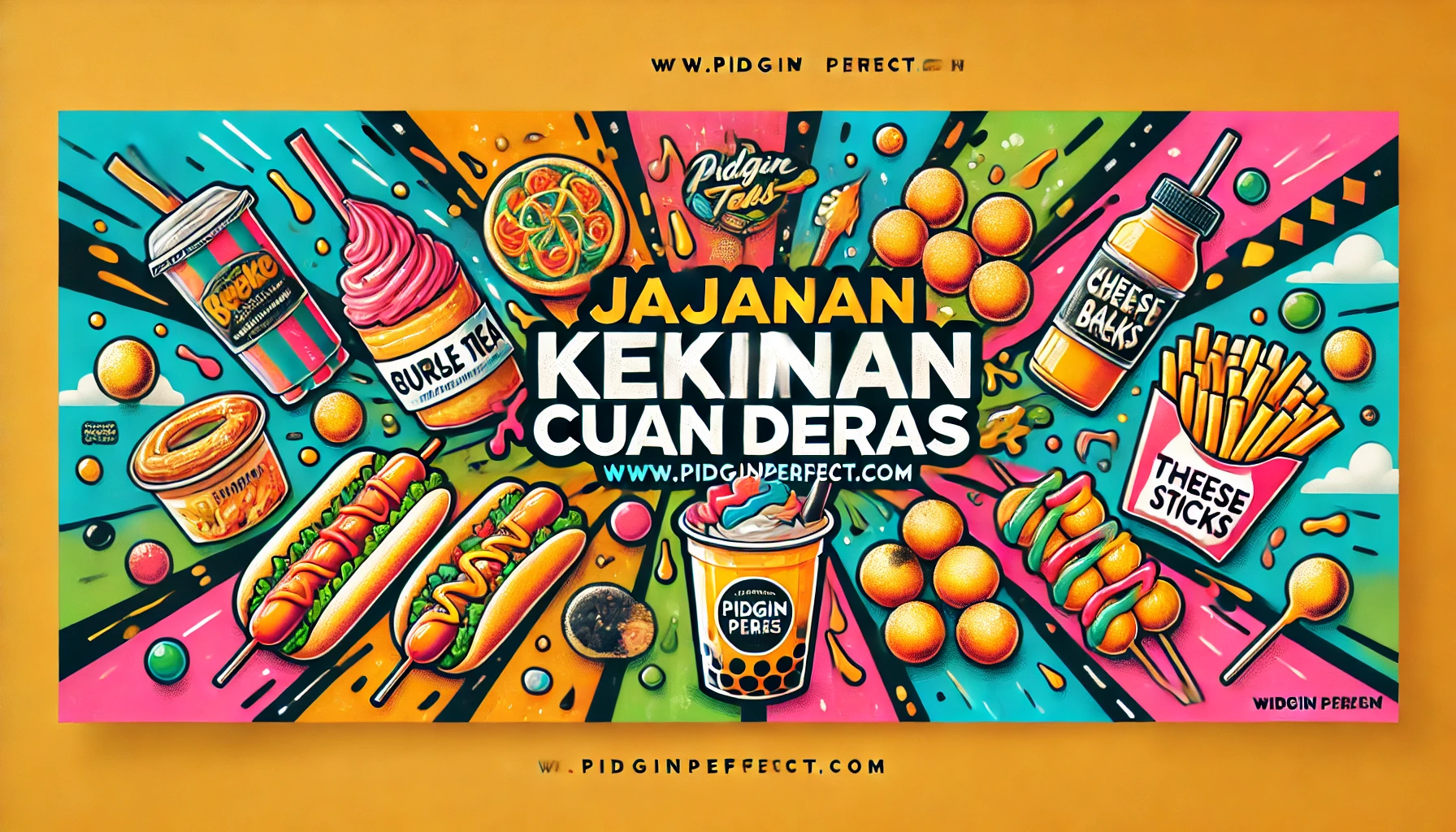 Jajanan Kekinian Cuan Deras