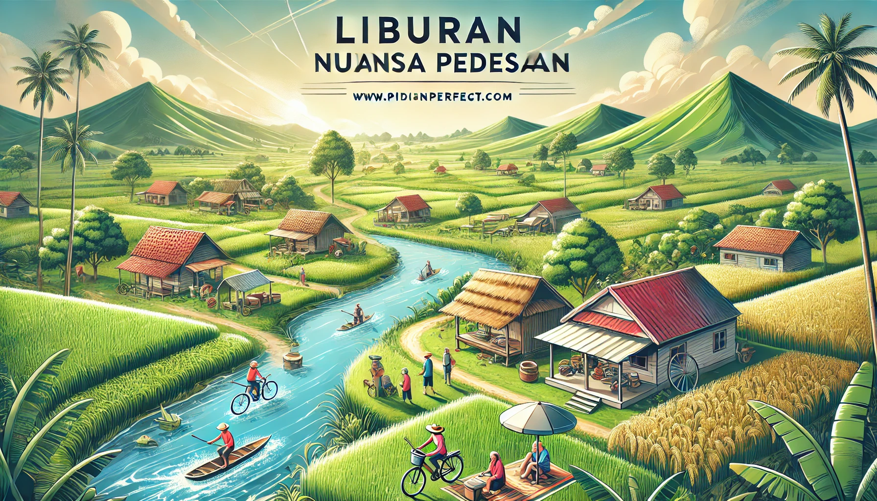 Liburan Seru Nuansa Pedesaan