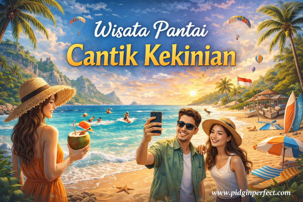 Wisata Pantai Cantik Kekinian